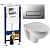Комплект унитаза Jacob Delafon Patio EDV102-00+E70021-00 с инсталляцией Geberit Duofix Plattenbau Delta UP100 458.125.21.1 с сиденьем Микролифт и клавишей смыва Хром