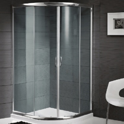 Душевой уголок Orans SR-1952 L 80x120 профиль Хром стекло прозрачное