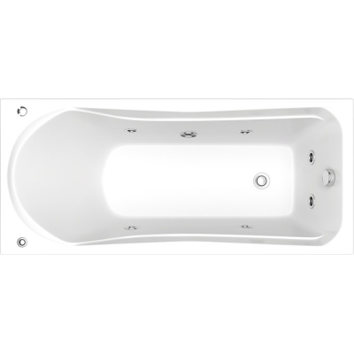 Акриловая ванна Bas Мальта 170x75 без гидромассажа
