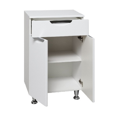 Шкаф пенал Runo Барселона 50 Белый