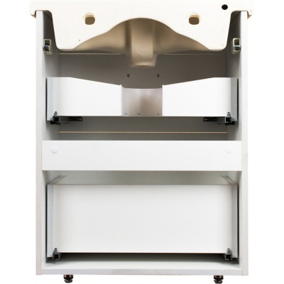 Тумба под раковину Style Line Лотос 60 Люкс Plus СС-00000374 Белая