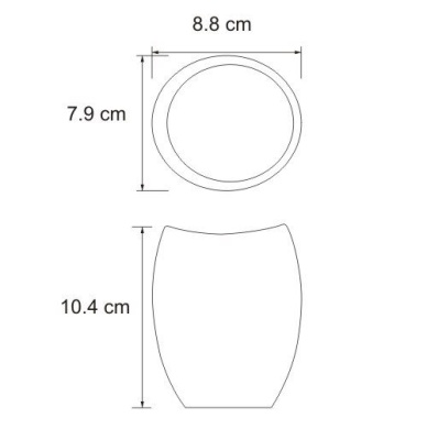 Стакан для зубных щеток WasserKRAFT Werra K-8228 Синий