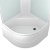 Душевая кабина Domani-Spa Eco Delight 99 High 90x90 DS01EcD99HWM00 профиль Белый задние стенки Белые
