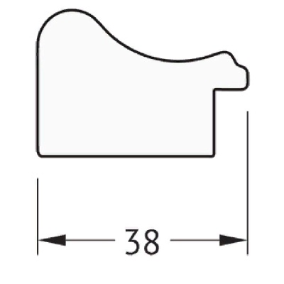 Зеркало Evoform Definite 100х50 Черненое серебро