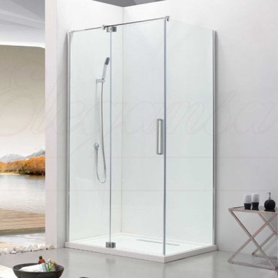 Душевой уголок Elegansa Platz 711 90x120 профиль Хром стекло тонированное