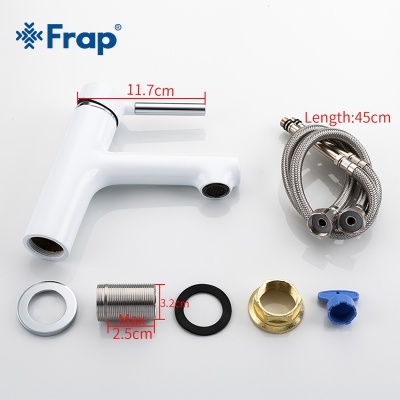 Смеситель для раковины Frap F1044 Хром Черный