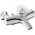 Смеситель для ванны Jacob Delafon Symbol E71680-CP Хром