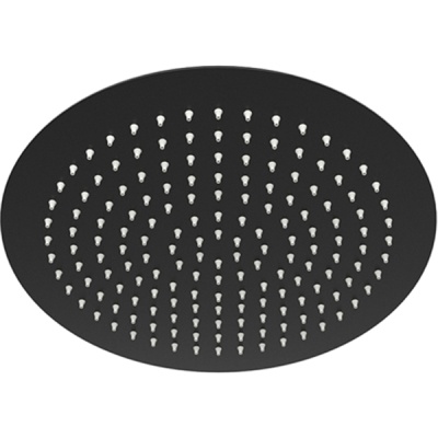 Верхний душ WasserKRAFT Abens A160 Черный матовый