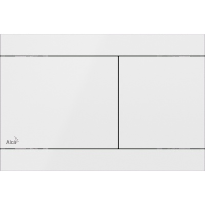 Клавиша смыва Alcaplast Flat Color FUN-WHITE Белая