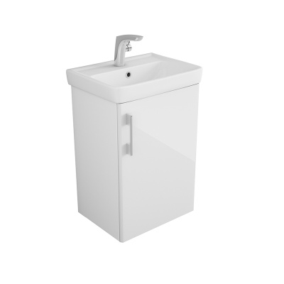 Тумба под раковину Alvaro Banos Valencia puerta 50 подвесная Белый лак Тумба под раковину Alvaro Banos Valencia puerta 50 подвесная Белый лак