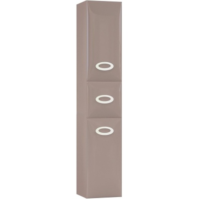 Шкаф пенал Marka One Arrondi 30П L Cappuccino