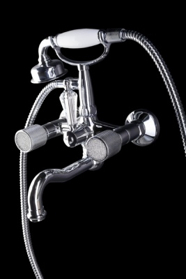 Смеситель для ванны Boheme Royal Cristal 273-Royal/CRST Хром