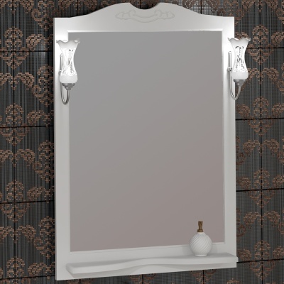 Зеркало Opadiris Клио 70 00-00000215 Белое матовое