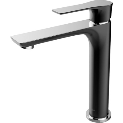 Смеситель для раковины Raiber R0022 Хром Черный