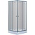 Душевой уголок Timo 100x100 TL-1102F профиль Хром стекло матовое
