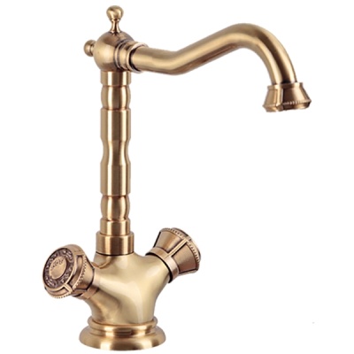 Смеситель для раковины Bronze de Luxe Royal 10105/1 Бронза