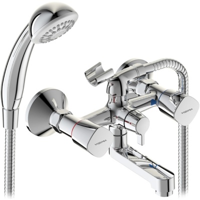 Смеситель для ванны Vidima Quadro BA344AA Хром
