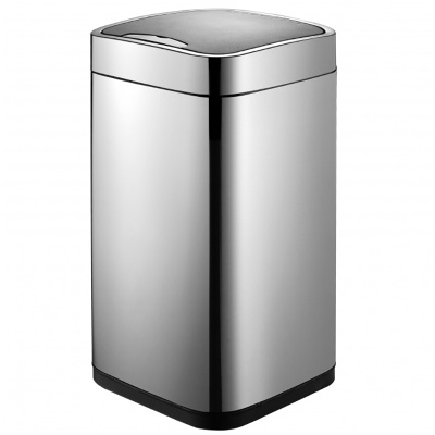 Ведро для мусора WeltWasser Rone MT 28L сенсорное 10000000876 Хром матовый Ведро для мусора WeltWasser Rone MT 28L сенсорное 10000000876 Хром матовый