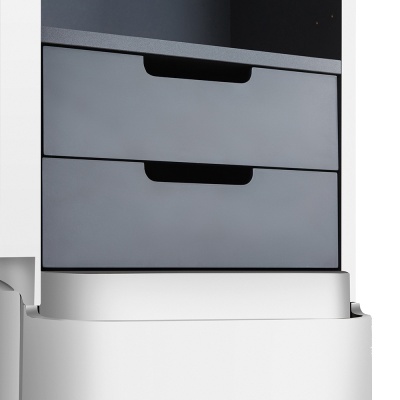 Шкаф пенал AM.PM Sensation 40 L M30CHL0406WG подвесной Белый глянцевый