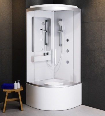 Душевая кабина AM.PM Like Deep 90x90 W80C-019A-090MTA с гидромассажем