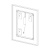 Зеркало Evoform Ledside 90х150 Сталь