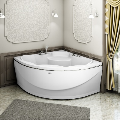 Акриловая ванна Radomir Верона 149x149 1-01-0-0-1-024 Белая без гидромассажа