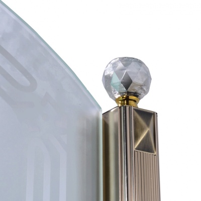 Душевой уголок Orans SR-1656B 100x100 профиль Бронза стекло матовое