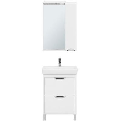 Комплект мебели для ванной Aquanet Гретта 60 239429 Белый
