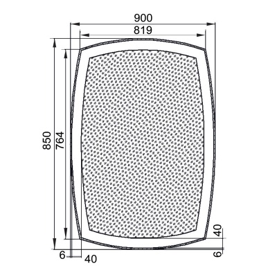 Зеркало Aquanet Тоскана 90 196666 с подсветкой с инфракрасным управлением