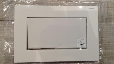 Клавиша смыва Geberit Sigma 30 115.893.KJ.1 Белый/хром