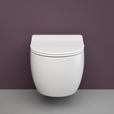 Унитаз Ceramica Nova Play CN3001 с инсталляцией Berges Wasserhaus Novum L3 040213 с сиденьем Микролифт с кнопкой Хром