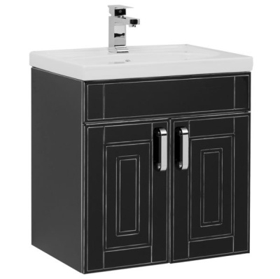 Тумба под раковину Aquanet Рондо 60 189156 подвесная Белая