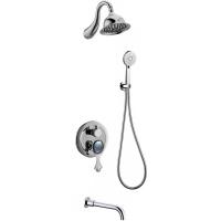 Душевая система для встраивания Artik Yasmina NT800 Хром ручка 03