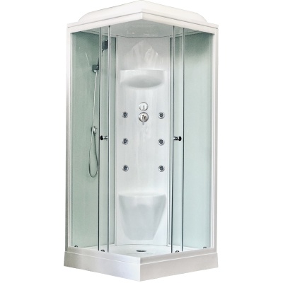 Душевая кабина Royal Bath HP 80х80 RB80HP7-WT с гидромассажем