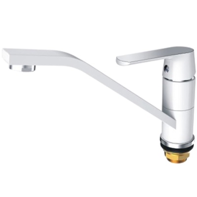 Смеситель для кухни Mixxus Premium Tiger 555 MXP0561 Белый Хром