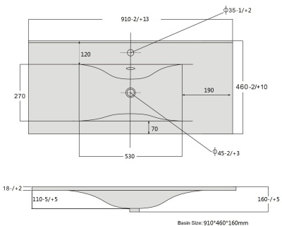Тумба с раковиной SanVit Бруно-1 90 kbruno190 с фактурой под дерево подвесная Акация светлая