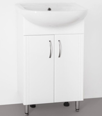 Тумба под раковину Style Line Эко Стандарт 9 Ладога 50 Белый