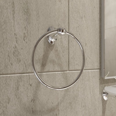 Кольцо для полотенец Iddis Male MALSSO0i51 Хром