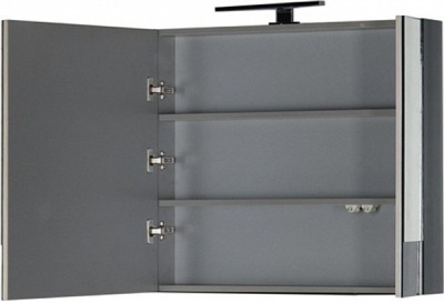 Зеркальный шкаф Aquanet Верона 75 175385 L Черный