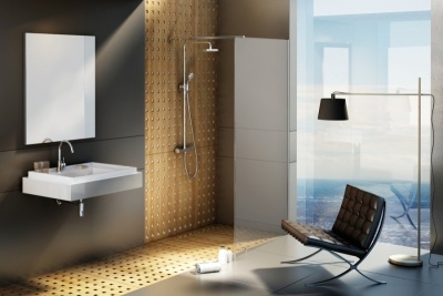 Душевая перегородка Ravak Walk-In Wall ST 1500x2000 GW9WP0C00Z1 профиль Хром стекло Transparent
