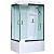 Душевая кабина Royal Bath BP 120х80 RB8120BP6-WT-CH-R стекло прозрачное задняя стенка Белая