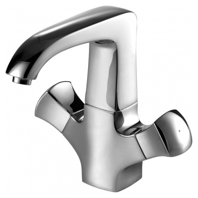 Смеситель для раковины Bravat Whirlpool F178112C Хром