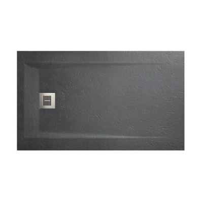 Душевой поддон из искусственного камня Sanitana Rocks 120x90 SP3014В0384100590 Антрацит