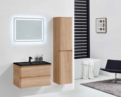 Тумба под раковину Vincea Alba VMC-1A800WO подвесная W.Oak