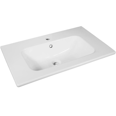 Комплект мебели для ванной Opadiris Фреш 80 подвесной Белый глянцевый