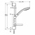 Душевой гарнитур Hansgrohe Croma 27717000 Хром