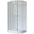 Душевой уголок Royal Bath HK 100х100 RB100HK-T с поддоном профиль Белый стекло прозрачное