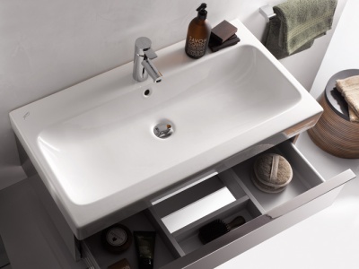 Тумба под раковину Geberit (Keramag) iCon 840390000 Альпийский глянец