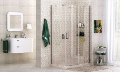 Душевой уголок WasserKRAFT Aller 120x100 R 10H10R профиль Хром стекло прозрачное