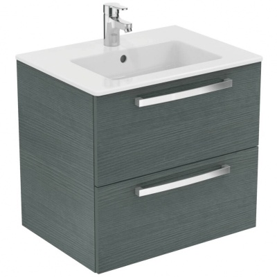 Тумба под раковину Ideal Standard Tempo 60 E3240SG подвесная Серый дуб